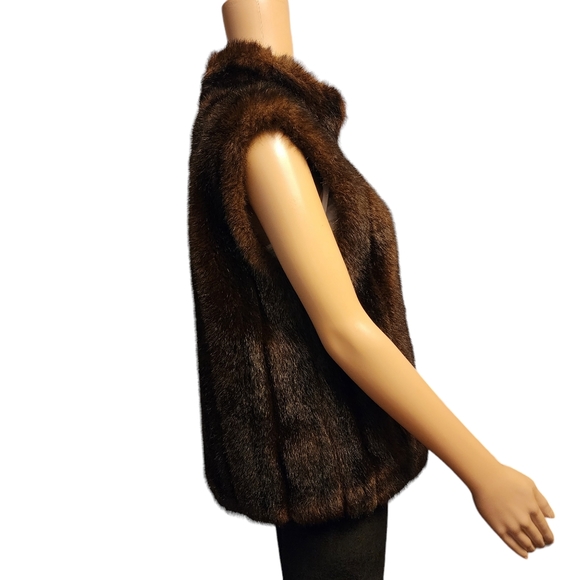 Giacca Reversible Faux Fur Vest - Picture 3 of 11